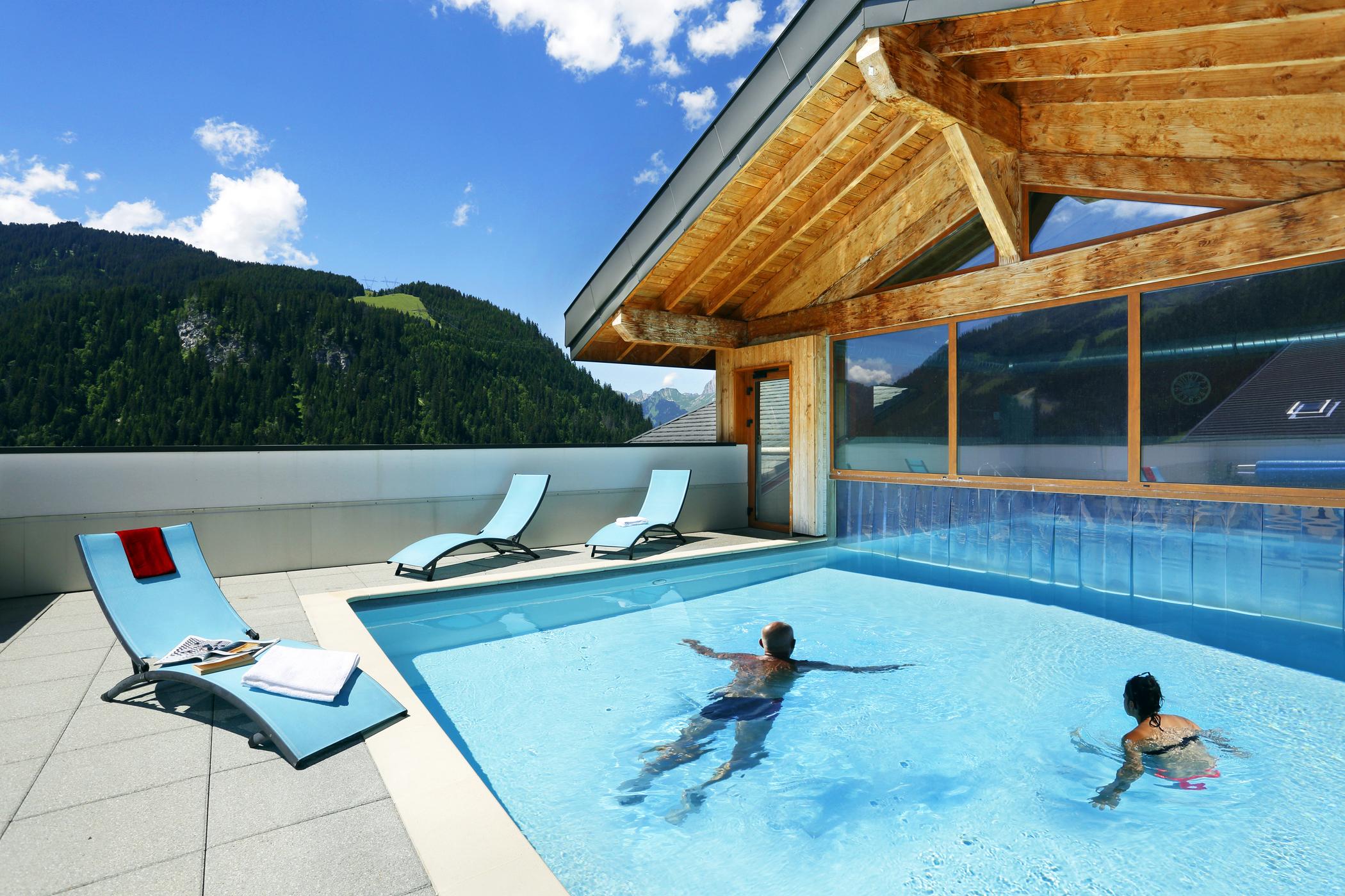 Residence Nemea Le Grand Lodge Chatel Bagian luar foto