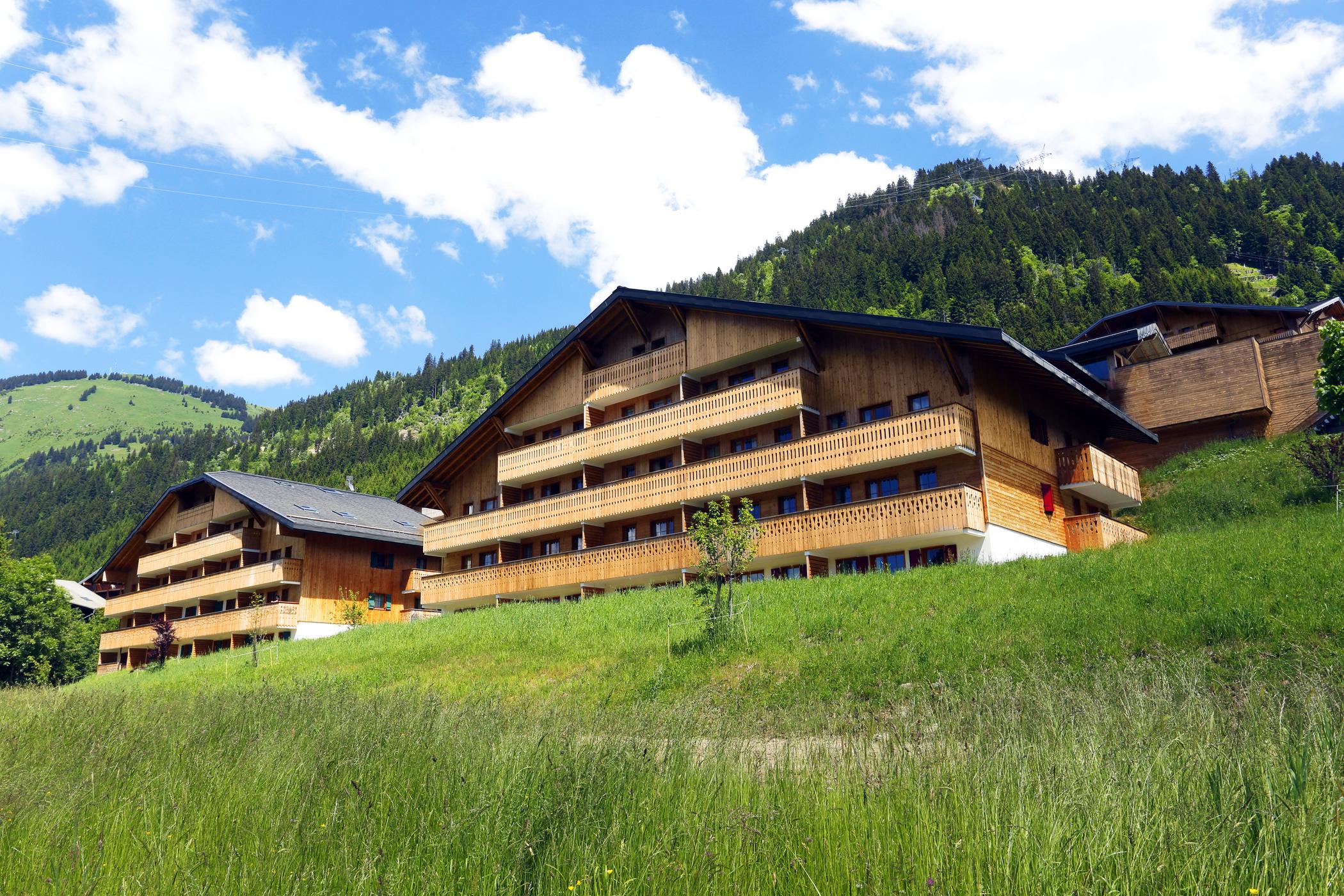 Residence Nemea Le Grand Lodge Chatel Bagian luar foto