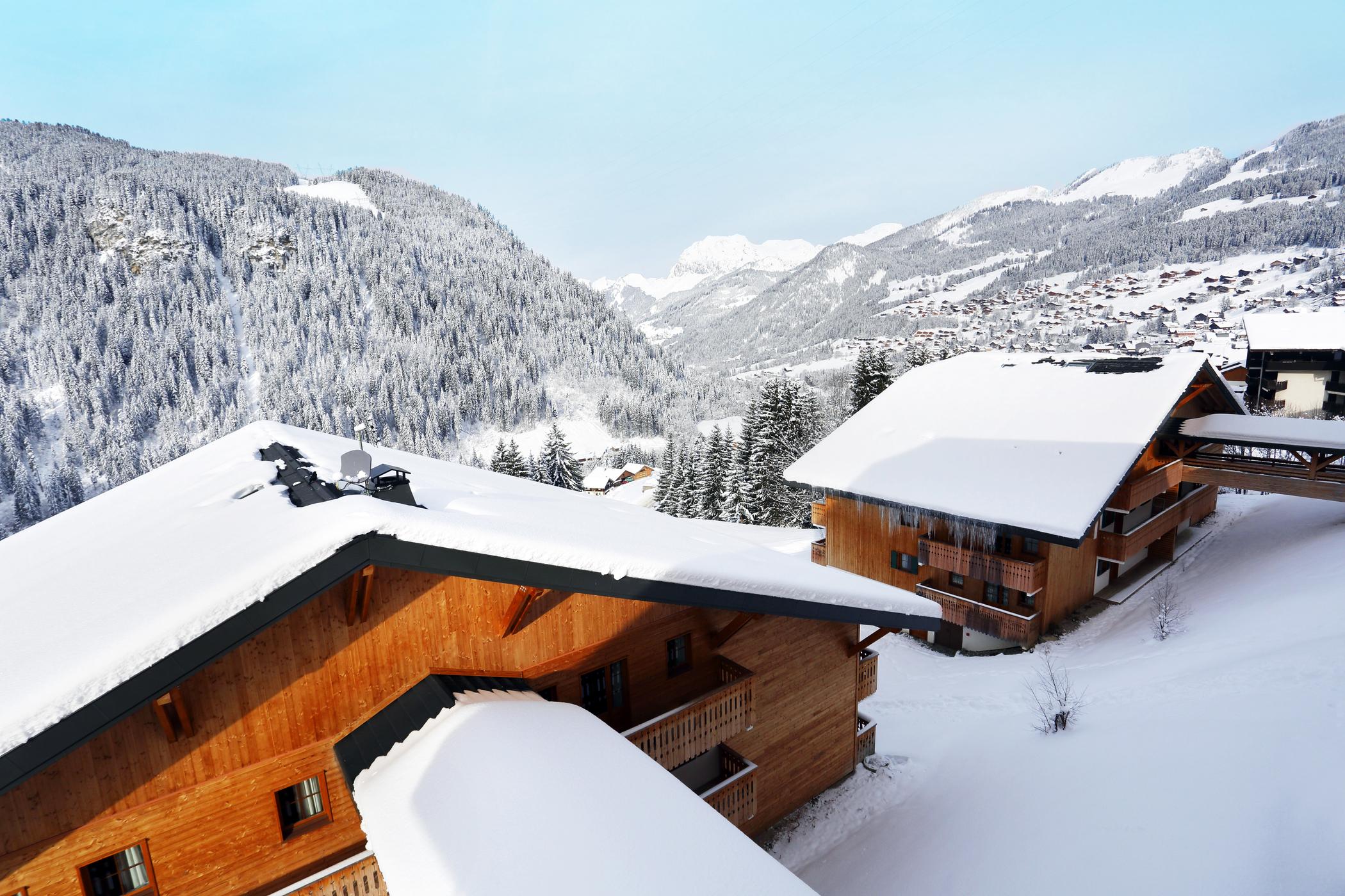 Residence Nemea Le Grand Lodge Chatel Bagian luar foto