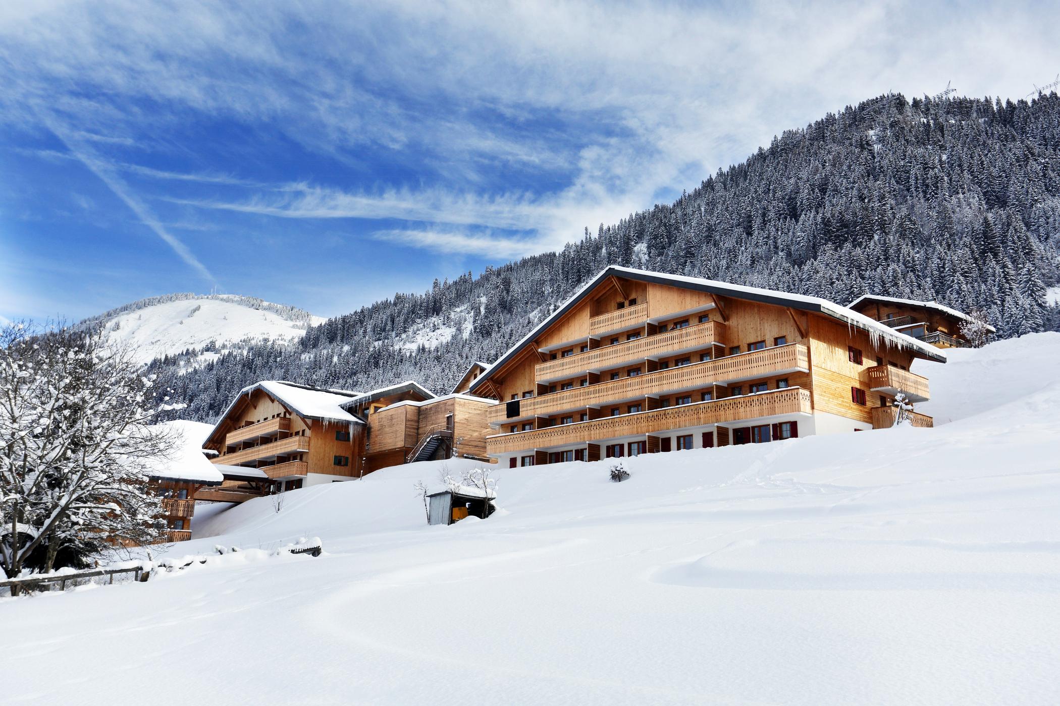 Residence Nemea Le Grand Lodge Chatel Bagian luar foto