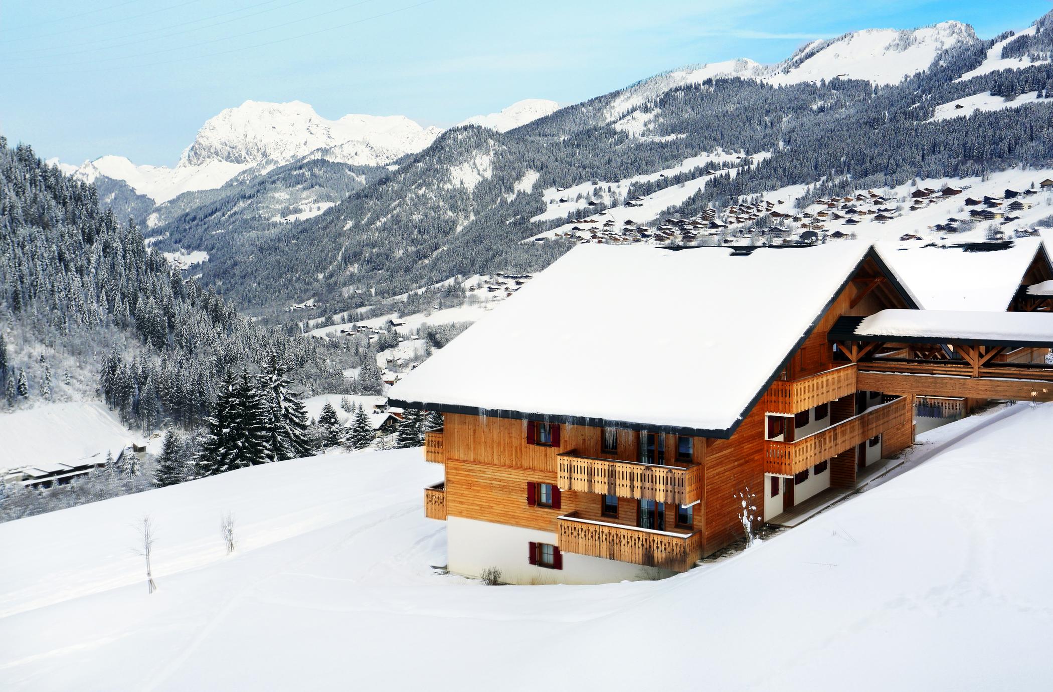 Residence Nemea Le Grand Lodge Chatel Bagian luar foto