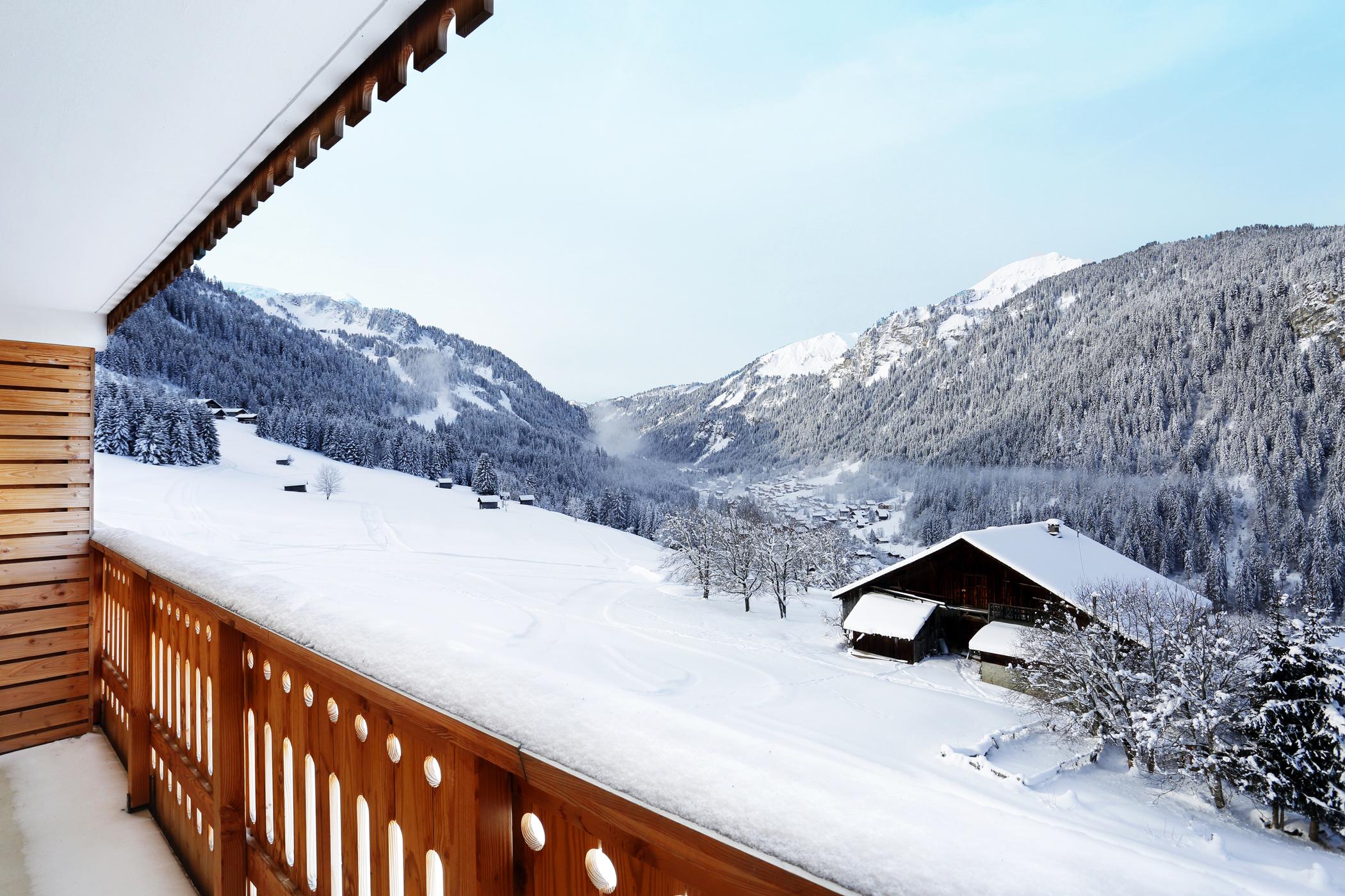 Residence Nemea Le Grand Lodge Chatel Bagian luar foto
