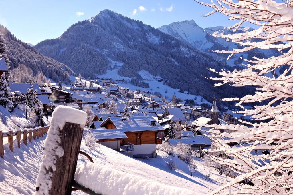 Residence Nemea Le Grand Lodge Chatel Bagian luar foto