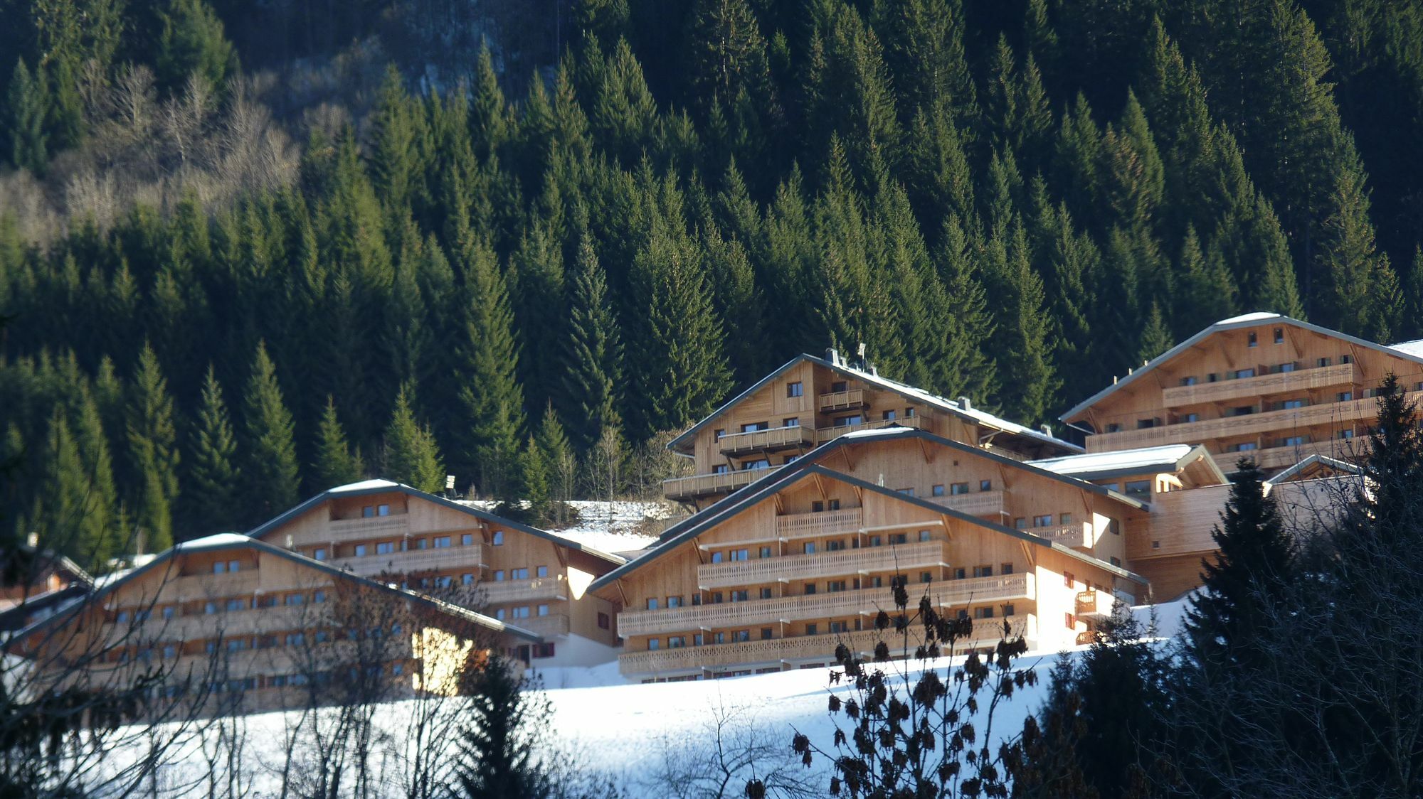 Residence Nemea Le Grand Lodge Chatel Bagian luar foto