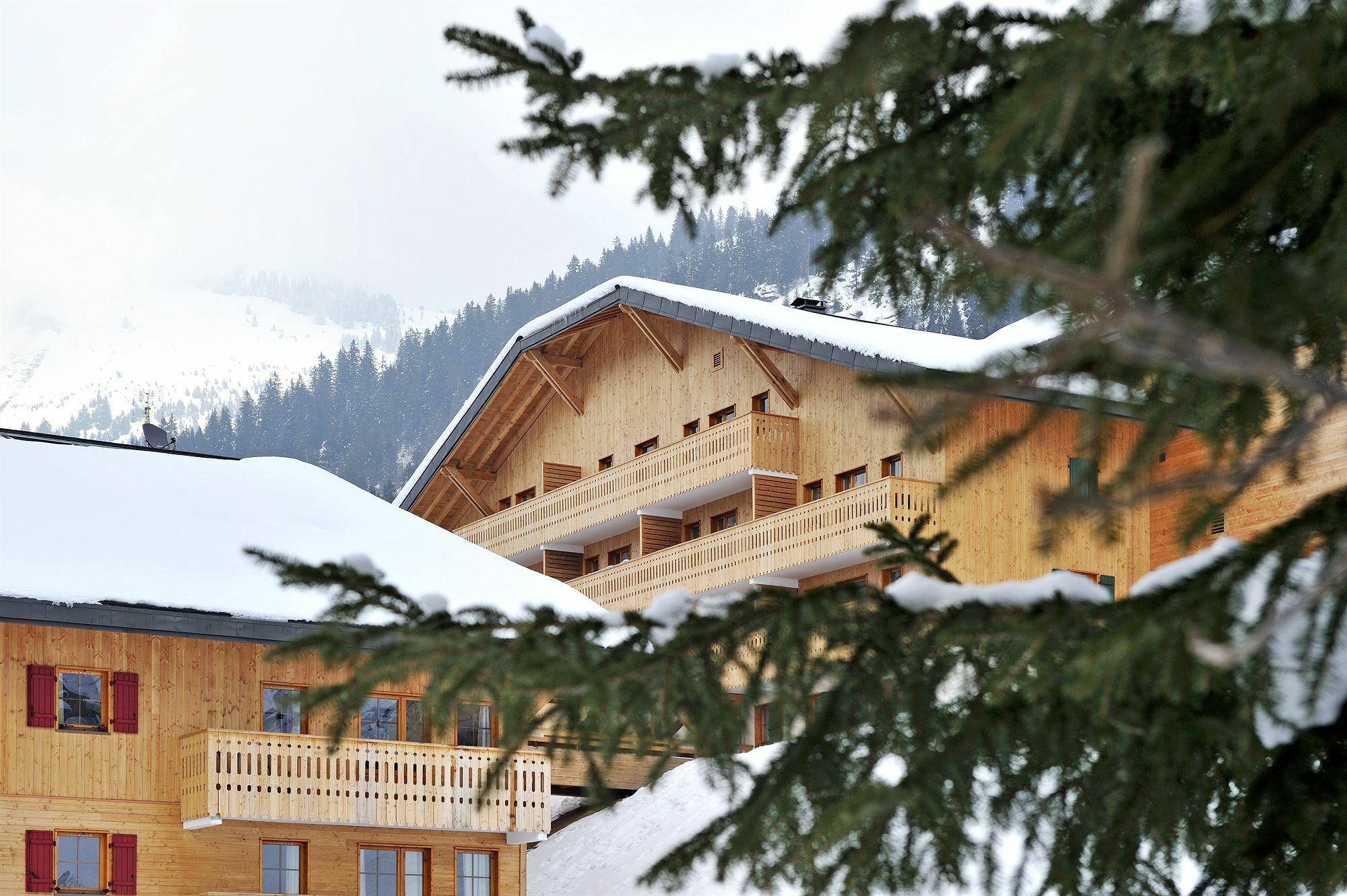 Residence Nemea Le Grand Lodge Chatel Bagian luar foto